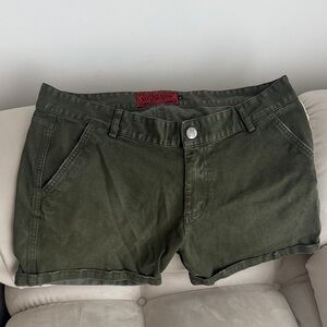 Olive Green Men's Shorts